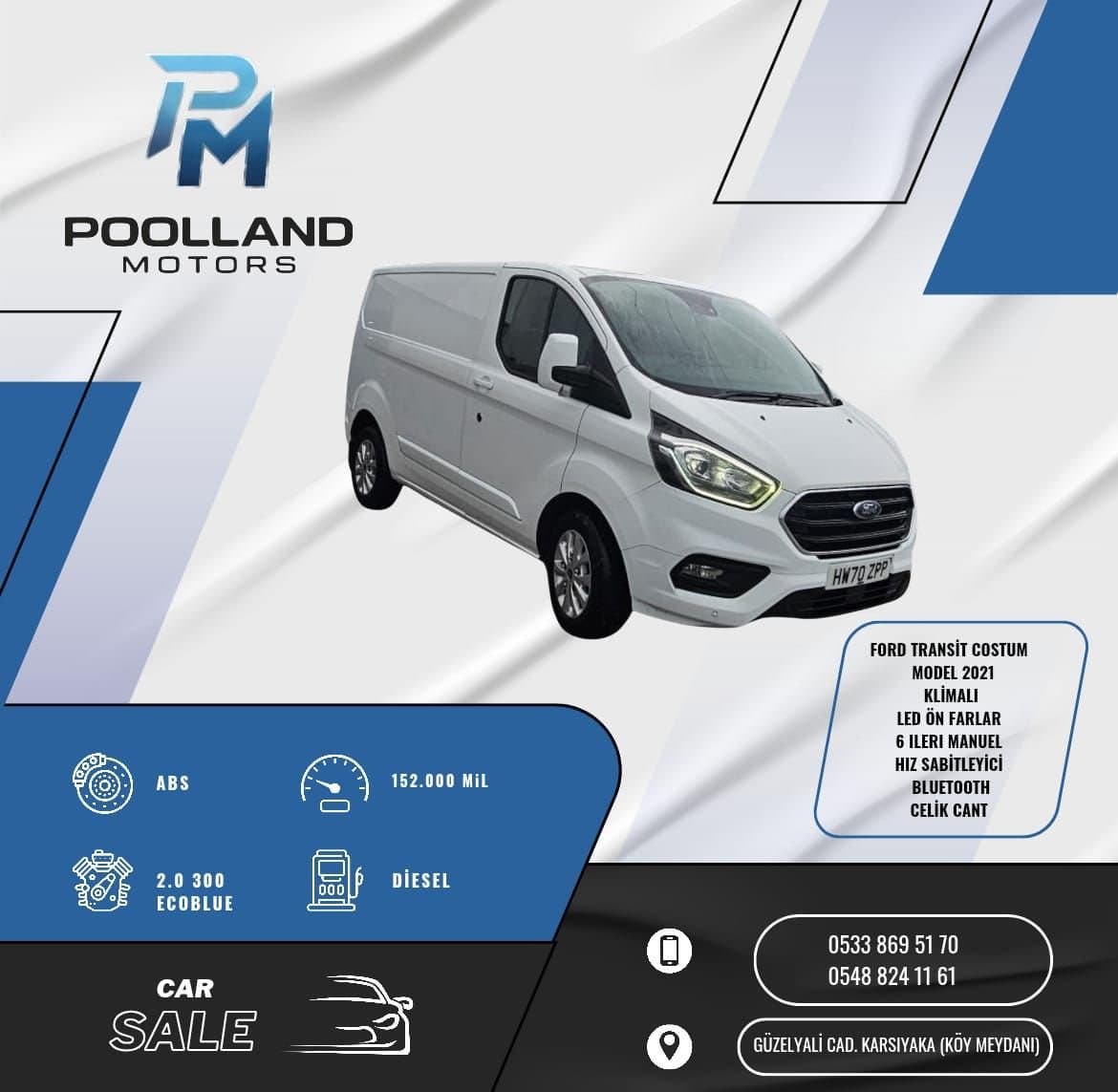 2021 Ford Transit Custom