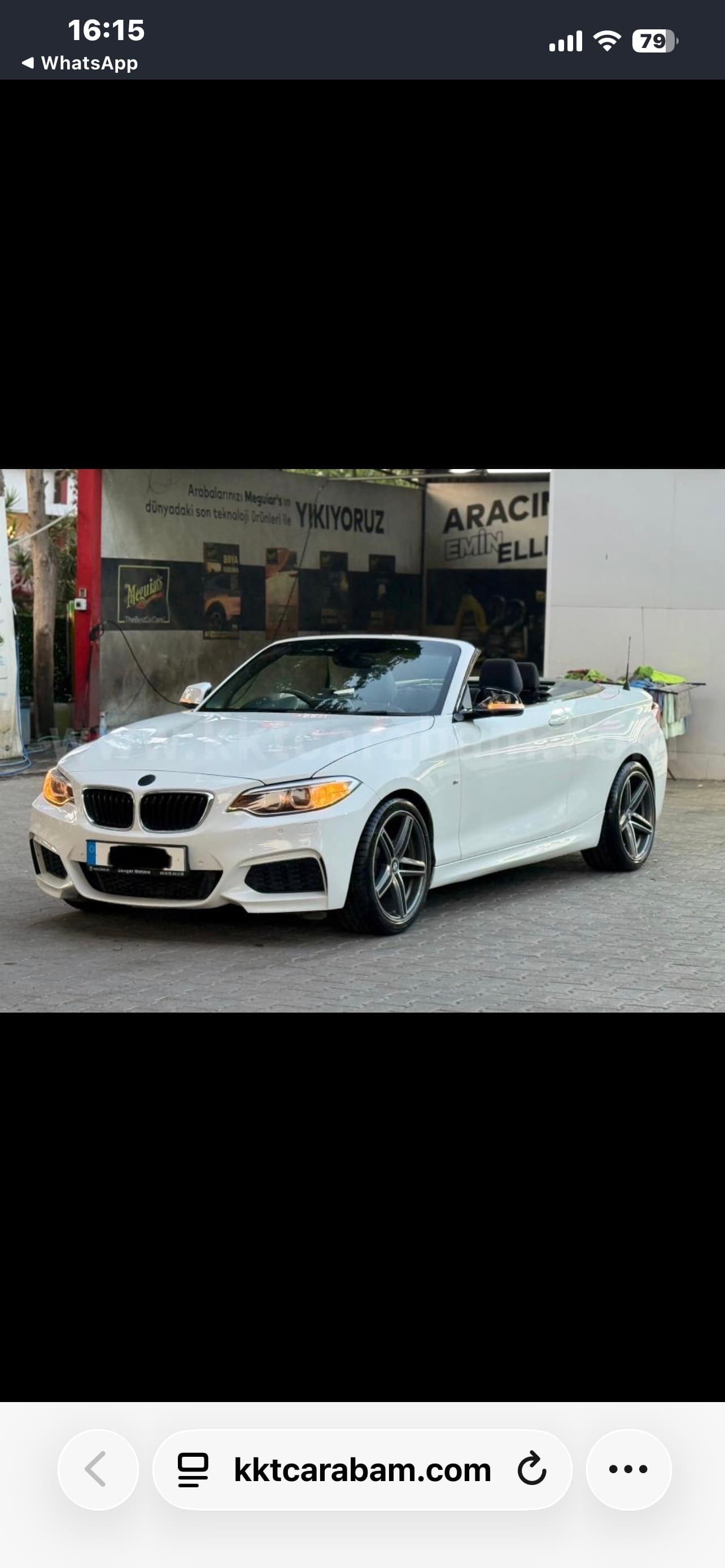 2015 BMW 218i Cabrio